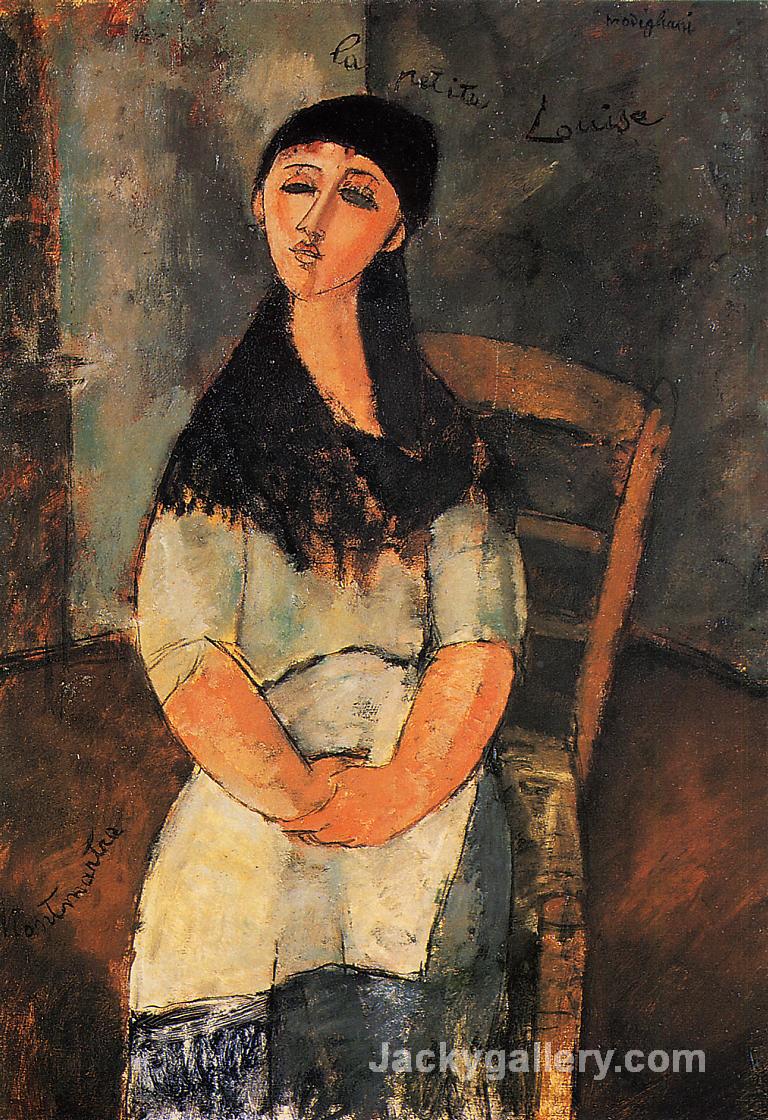 Little Louise by Amedeo Modigliani paintings reproduction